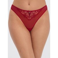 Georgiana embroidered thong 06