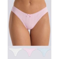 3 pack Gigi cheeky brazilian knickers Mix 06