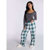Pointelle check pyjama set 16