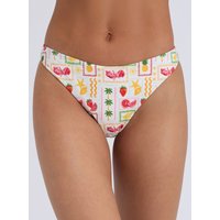 Positano printed brief bikini bottoms Mix 06