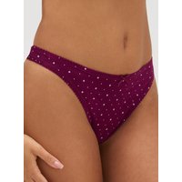 Tilly daisy cotton thong 06