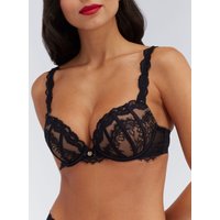 Juno lace plunge bra & Nude