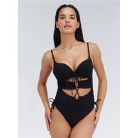 Naples crinkle super push up swimsuit