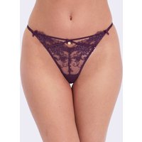 Regina embroidered g string thong 06