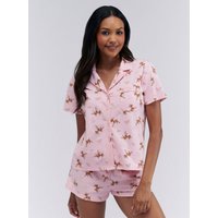 Deer print pyjama shorties bag Mix 08