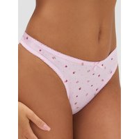 Tilly floral cotton thong Mix 06