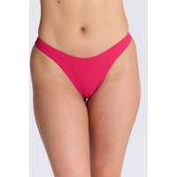 Ibiza crinkle thong bikini bottoms Hot Pink 06