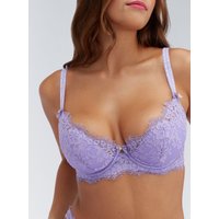 Fawn lace balconette bra