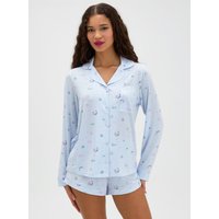 Moon & stars modal short pyjama set Mix 06