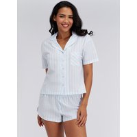 Striped cotton short pyjama set Mix 06