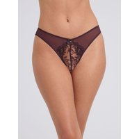 Robyn lace crotchless & bumless briefs 08