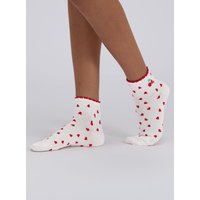 Cherry cotton midi sock Mix OS