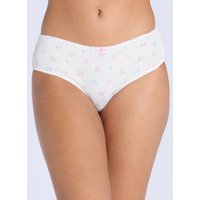 Rosie floral & bow pointelle shorts Mix 06