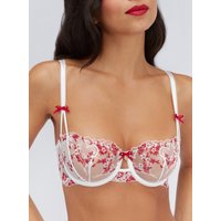 Lisette embroidered balconette bra Mix