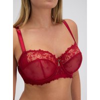 Georgiana embroidered balconette bra