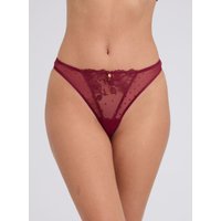 Amelie embroidered thong 10
