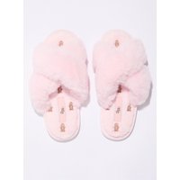 Gingerbread embroidered slider slippers Candy 3 4