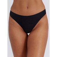Seamless microfibre thong 10