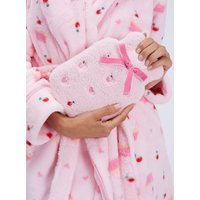 Cupcake teddy fleece hot water bottle Mix OS