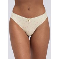 Freya floral brazilian knickers Butter 06