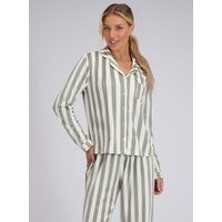 Striped velour pyjama set 18