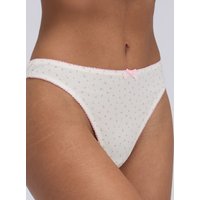 Tilly floral cotton thong Mix 06