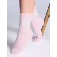 Bow fleece ankle socks Mix OS