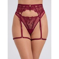 Amelie embroidered leg harness 06
