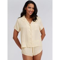 Striped satin short pyjama set Mix 06