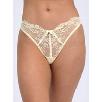 Mimosa lace thong Butter 06