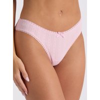 Gigi cherry embroidered cheeky brazilian knickers Mix 06