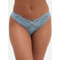 Carlotta lace briefs Steel 06