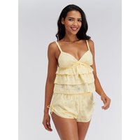 Broderie cotton short pyjama set 06