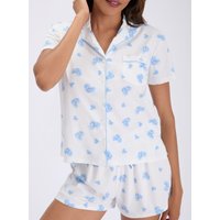 Love cloud fleece pyjama shorties bag Mix 06