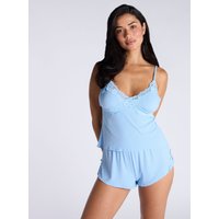 Modal & lace short pyjama set 14