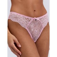 Maia lace thong Blush Pink 06