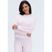 Boucle knitted jumper Powder 06