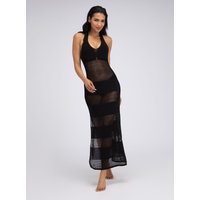Knitted maxi beach dress L