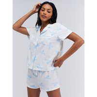 Bow print pyjama shorties bag Mix 18