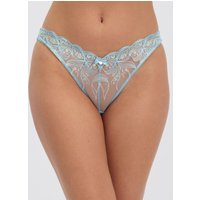 Jules bow embroidered briefs Light Blue 06