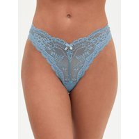 Carlotta lace thong Steel 06
