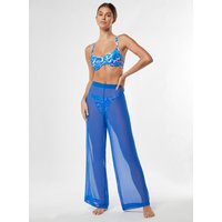 Sheer beach trousers Cobalt Blue 06