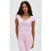 Daisy ribbed long pyjama set Mix 06