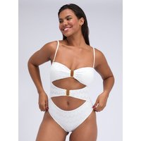 Adria textured bandeu swimsuit 06