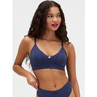 Pointelle seamless bralette
