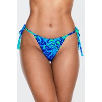 Havana tie side brazilian bikini bottoms Cobalt Blue 12