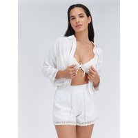Linen blend beach shirt 06