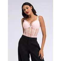Amira lace bodysuit Light
