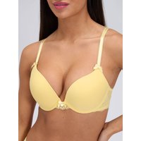 Sabrina super push up plunge bra Butter