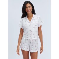 Polka dot cherry modal pyjama set Mix 06